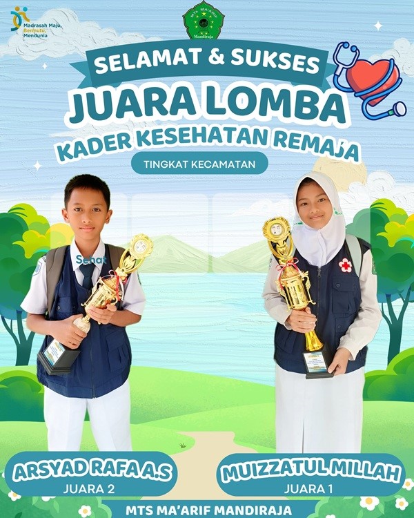 Raih Juara 1 dan 2, Peserta Didik Matsamara Menuju KKR Tingkat Kabupaten Banjarnegara 